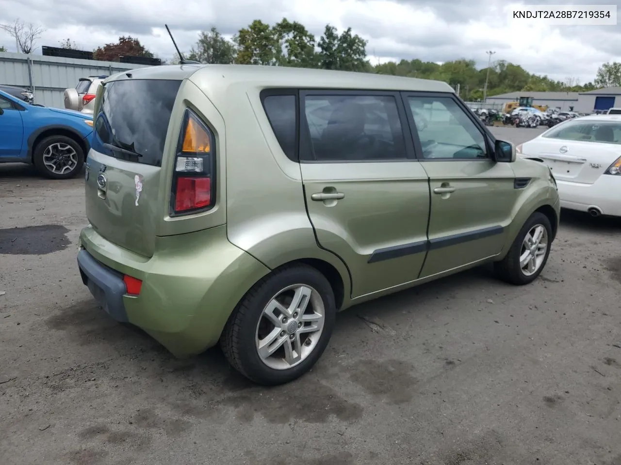 2011 Kia Soul + VIN: KNDJT2A28B7219354 Lot: 73799224