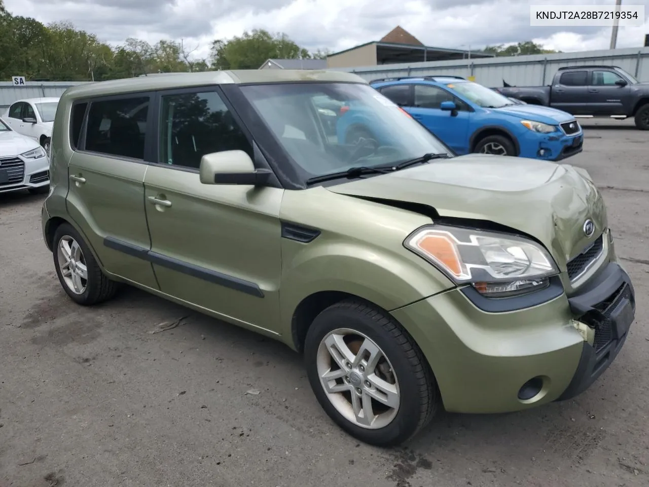 2011 Kia Soul + VIN: KNDJT2A28B7219354 Lot: 73799224