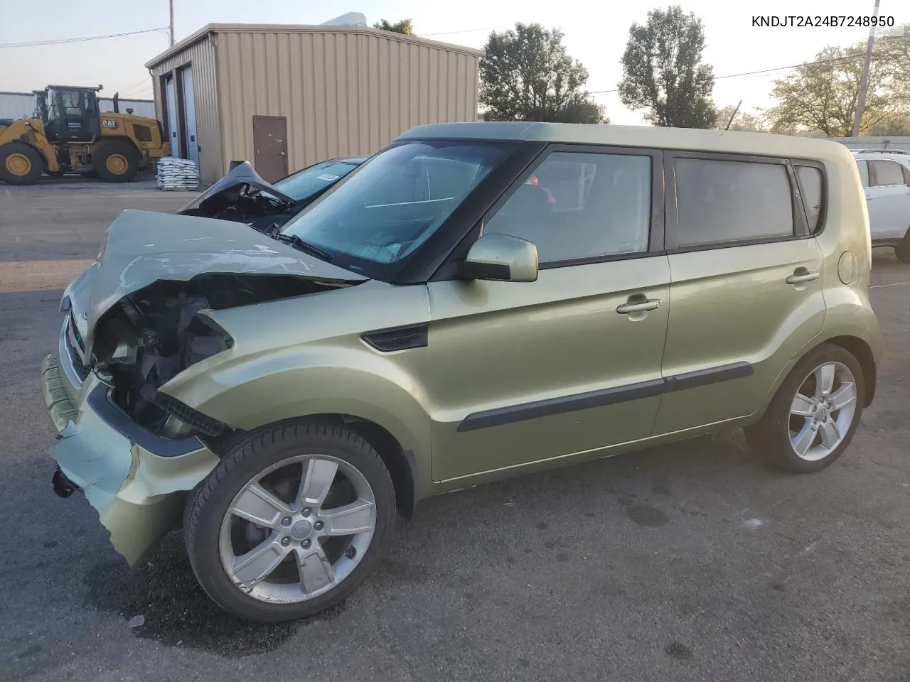 2011 Kia Soul + VIN: KNDJT2A24B7248950 Lot: 74323734