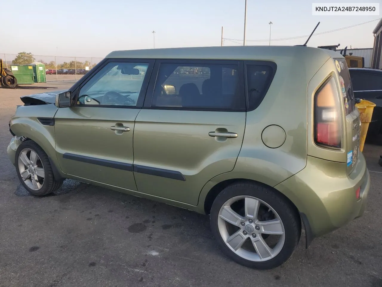 2011 Kia Soul + VIN: KNDJT2A24B7248950 Lot: 74323734