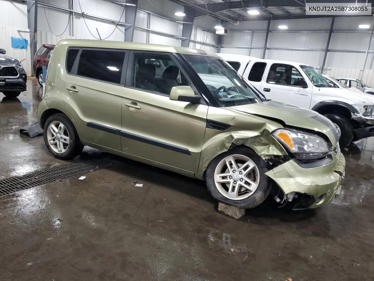 2011 Kia Soul + VIN: KNDJT2A25B7308055 Lot: 74720304