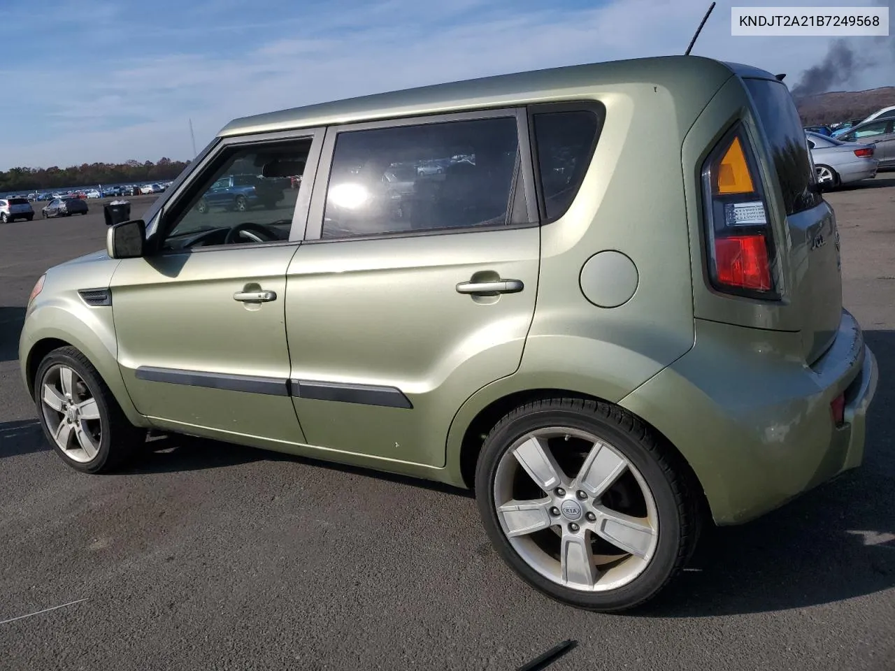 2011 Kia Soul + VIN: KNDJT2A21B7249568 Lot: 77630524