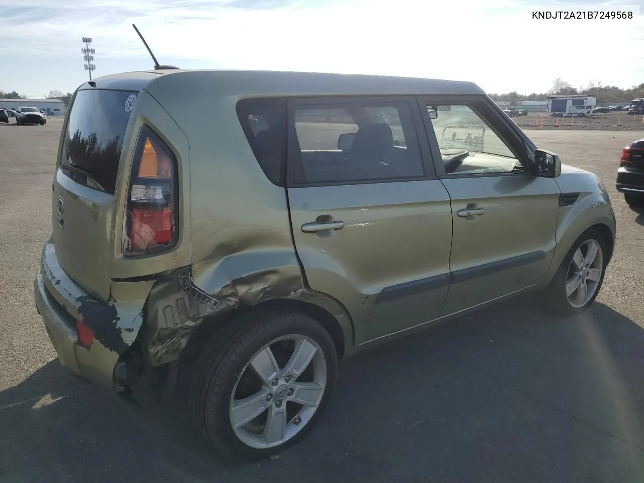 2011 Kia Soul + VIN: KNDJT2A21B7249568 Lot: 77630524