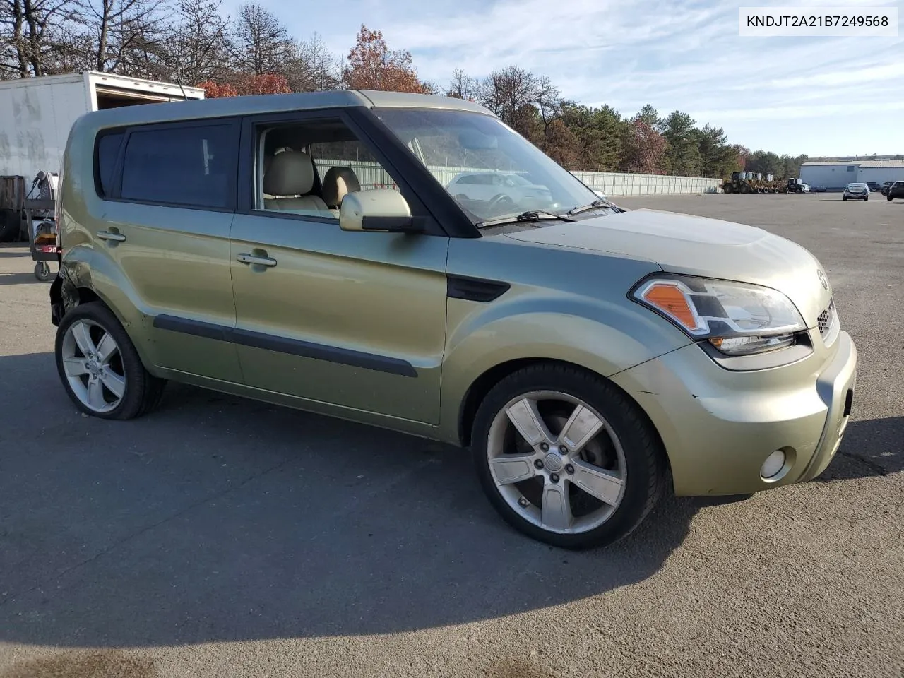 2011 Kia Soul + VIN: KNDJT2A21B7249568 Lot: 77630524