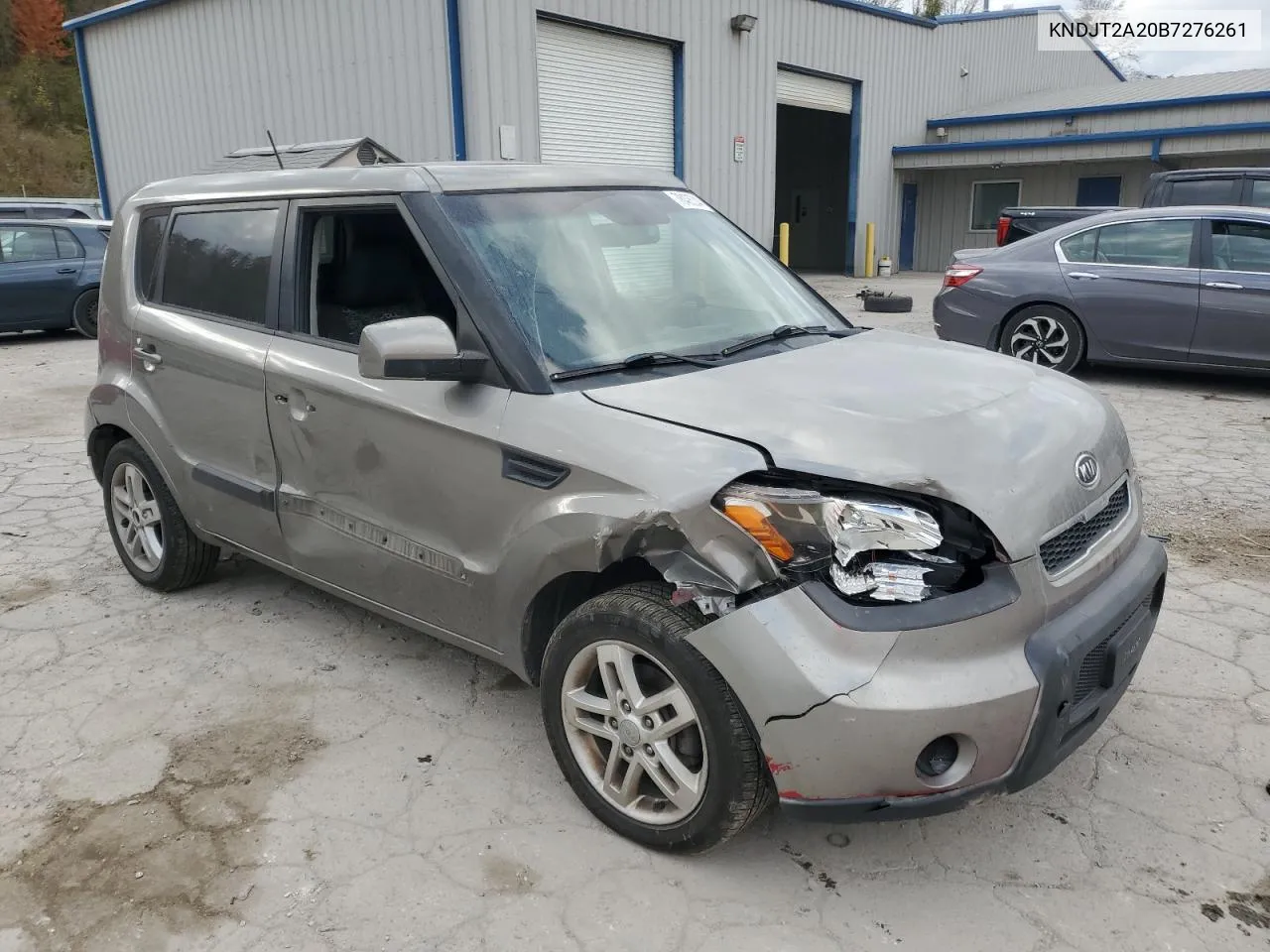 2011 Kia Soul + VIN: KNDJT2A20B7276261 Lot: 78425244