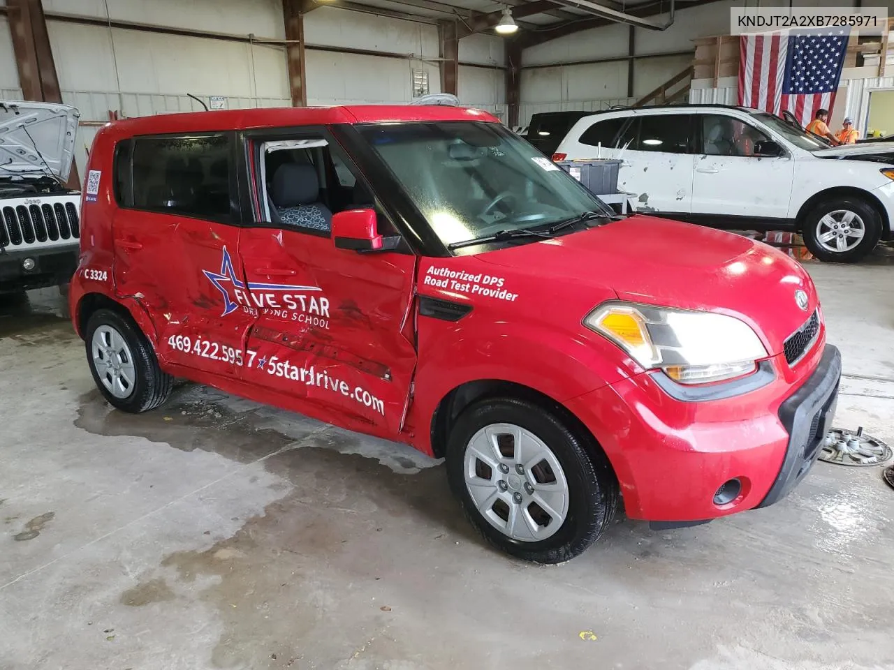 2011 Kia Soul + VIN: KNDJT2A2XB7285971 Lot: 78472744