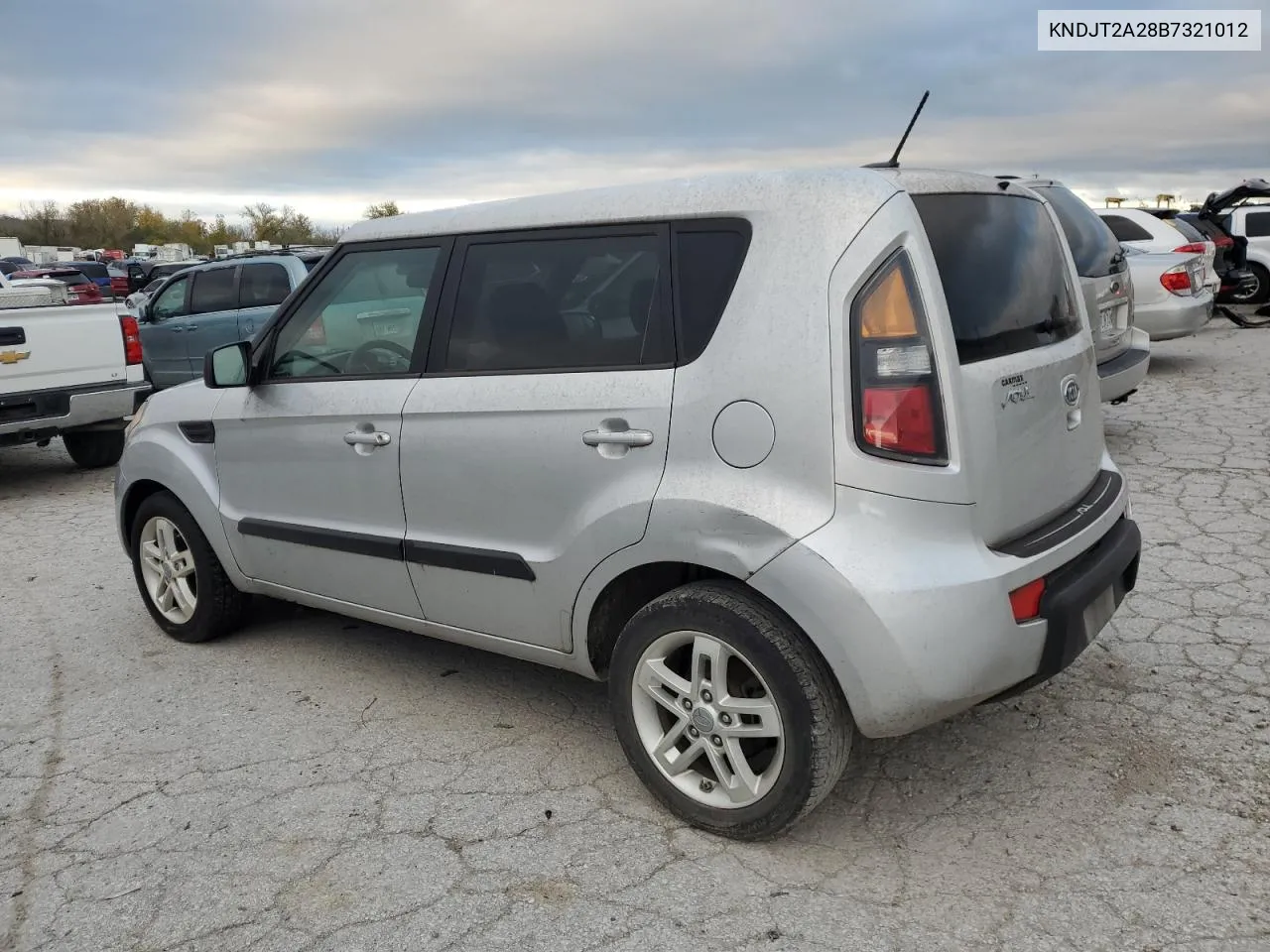 2011 Kia Soul + VIN: KNDJT2A28B7321012 Lot: 78526694