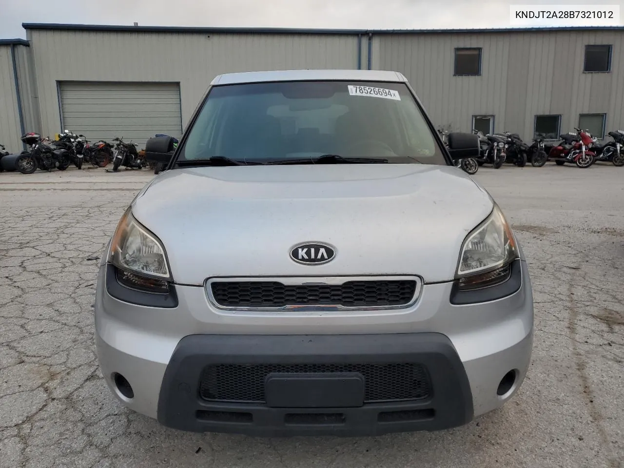 2011 Kia Soul + VIN: KNDJT2A28B7321012 Lot: 78526694