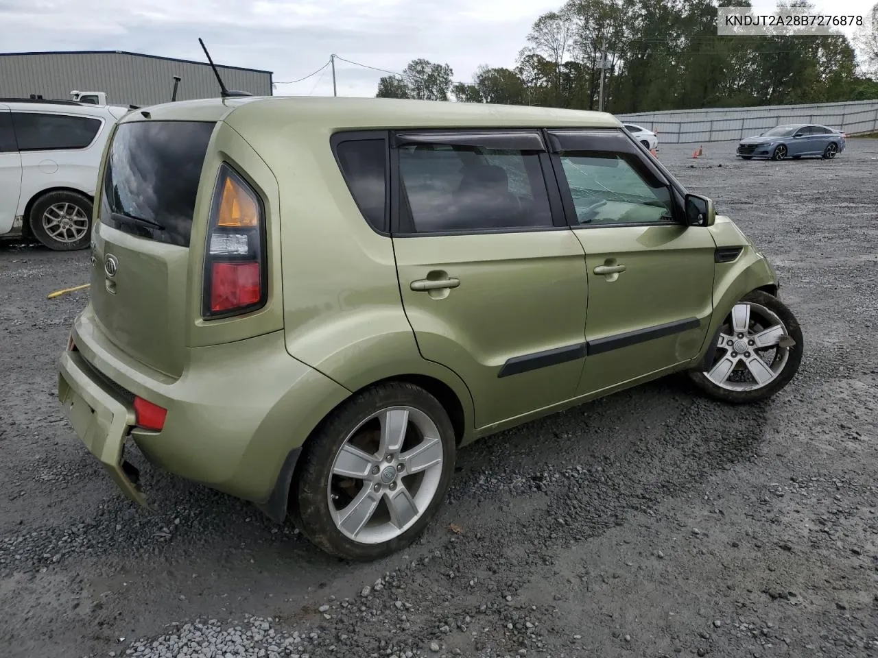 2011 Kia Soul + VIN: KNDJT2A28B7276878 Lot: 79411114