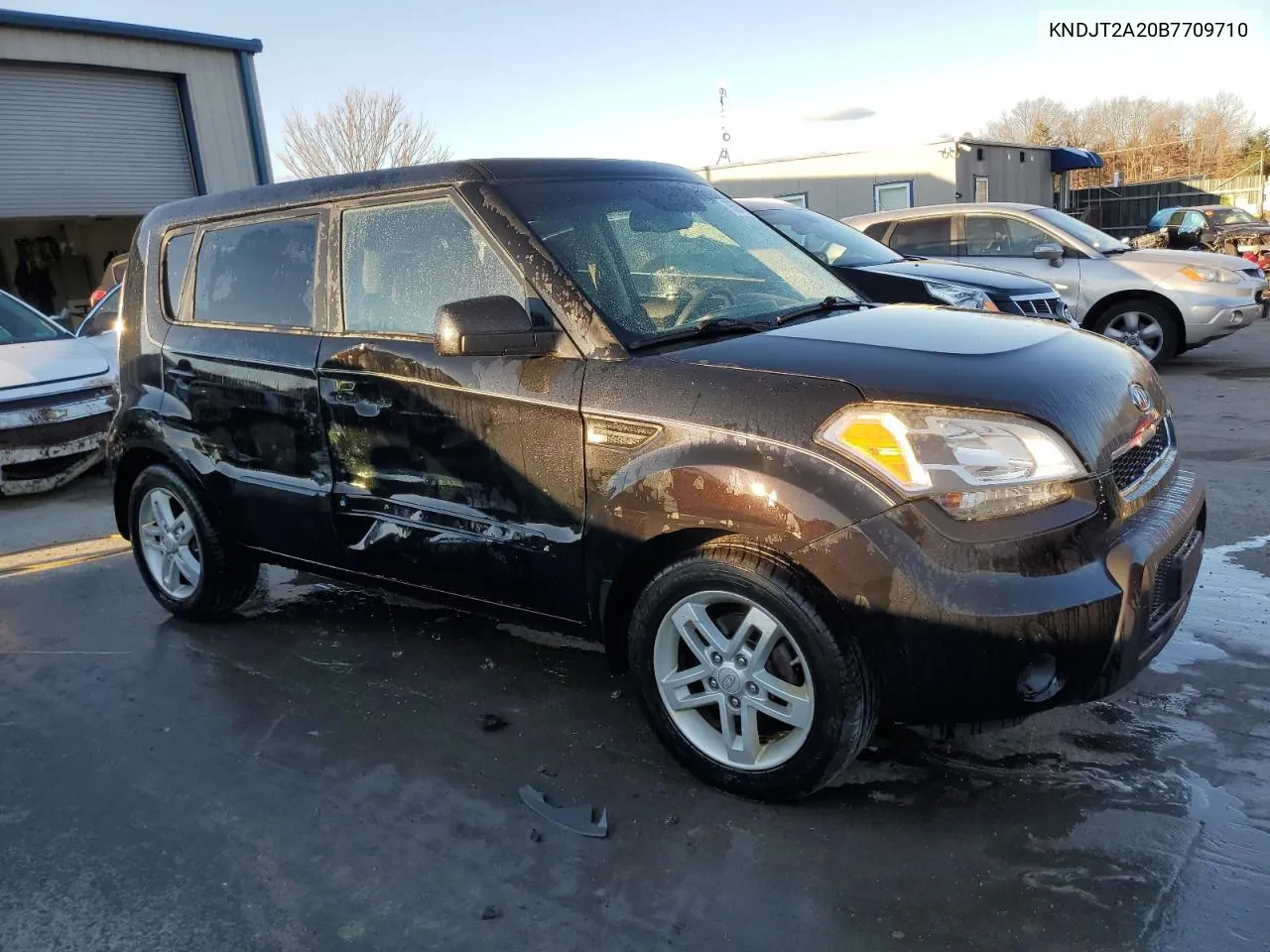 2011 Kia Soul + VIN: KNDJT2A20B7709710 Lot: 79509134