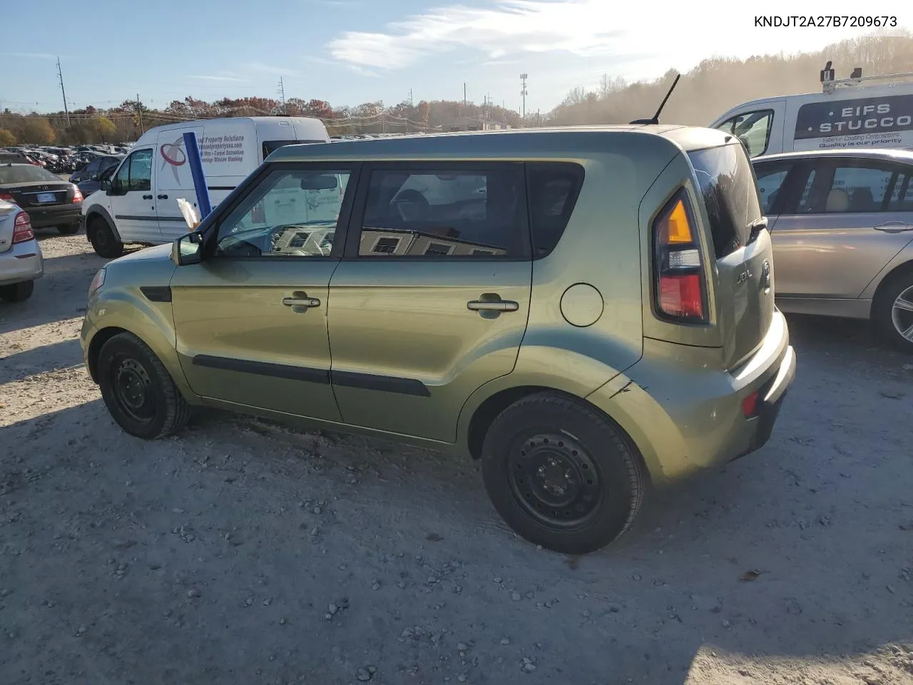 2011 Kia Soul + VIN: KNDJT2A27B7209673 Lot: 79660814