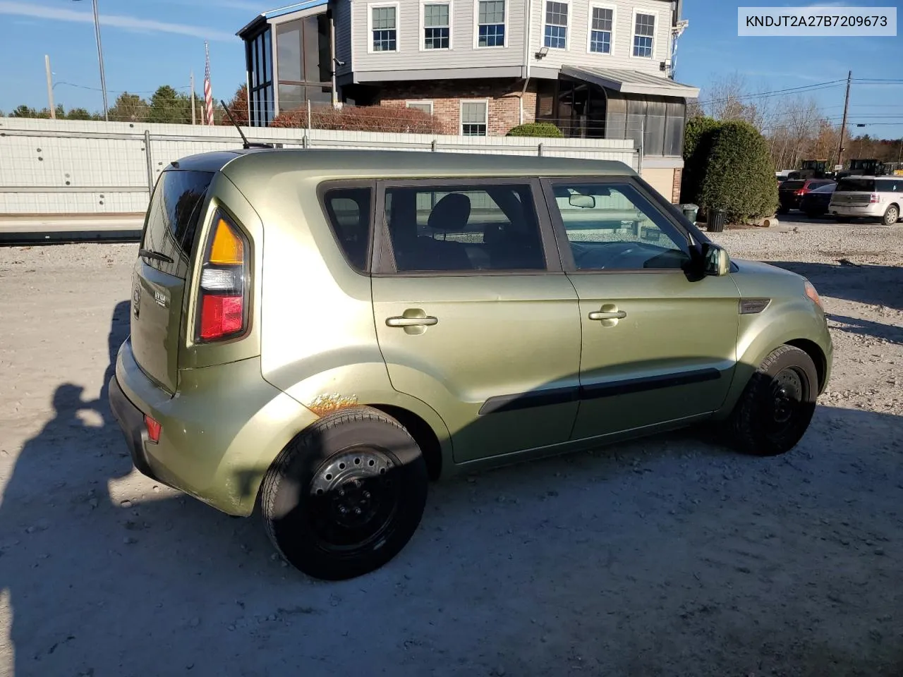 2011 Kia Soul + VIN: KNDJT2A27B7209673 Lot: 79660814