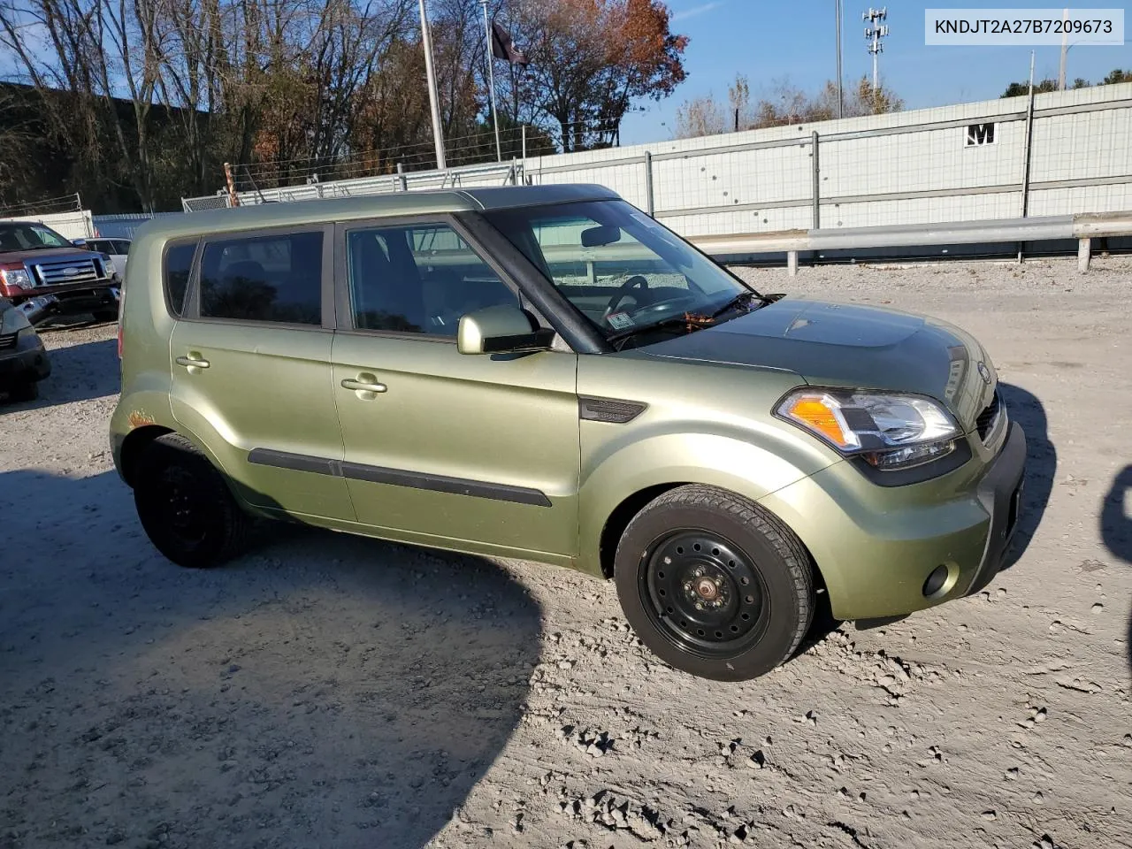 2011 Kia Soul + VIN: KNDJT2A27B7209673 Lot: 79660814