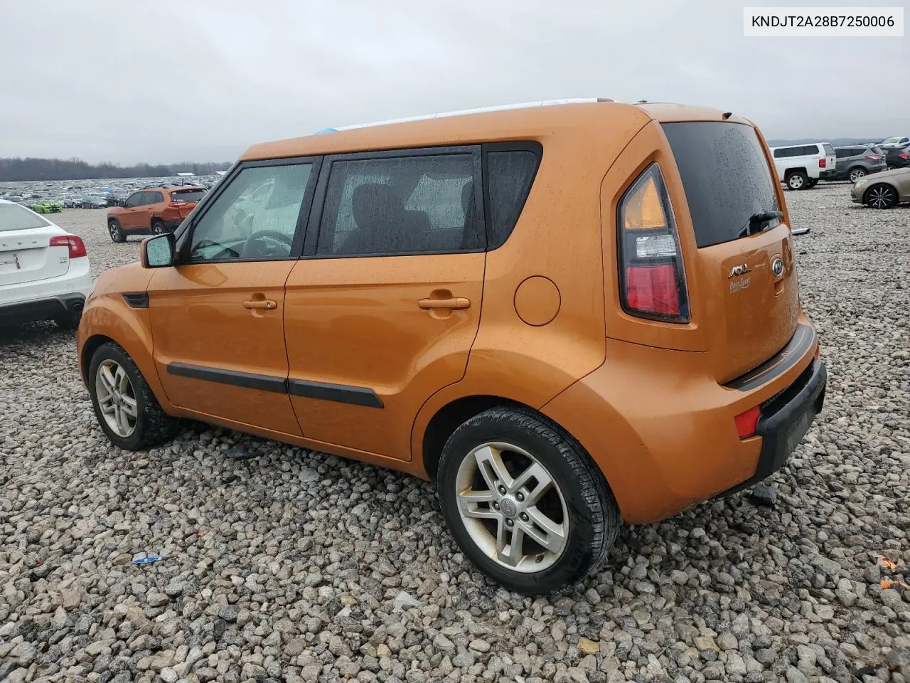 2011 Kia Soul + VIN: KNDJT2A28B7250006 Lot: 80382704