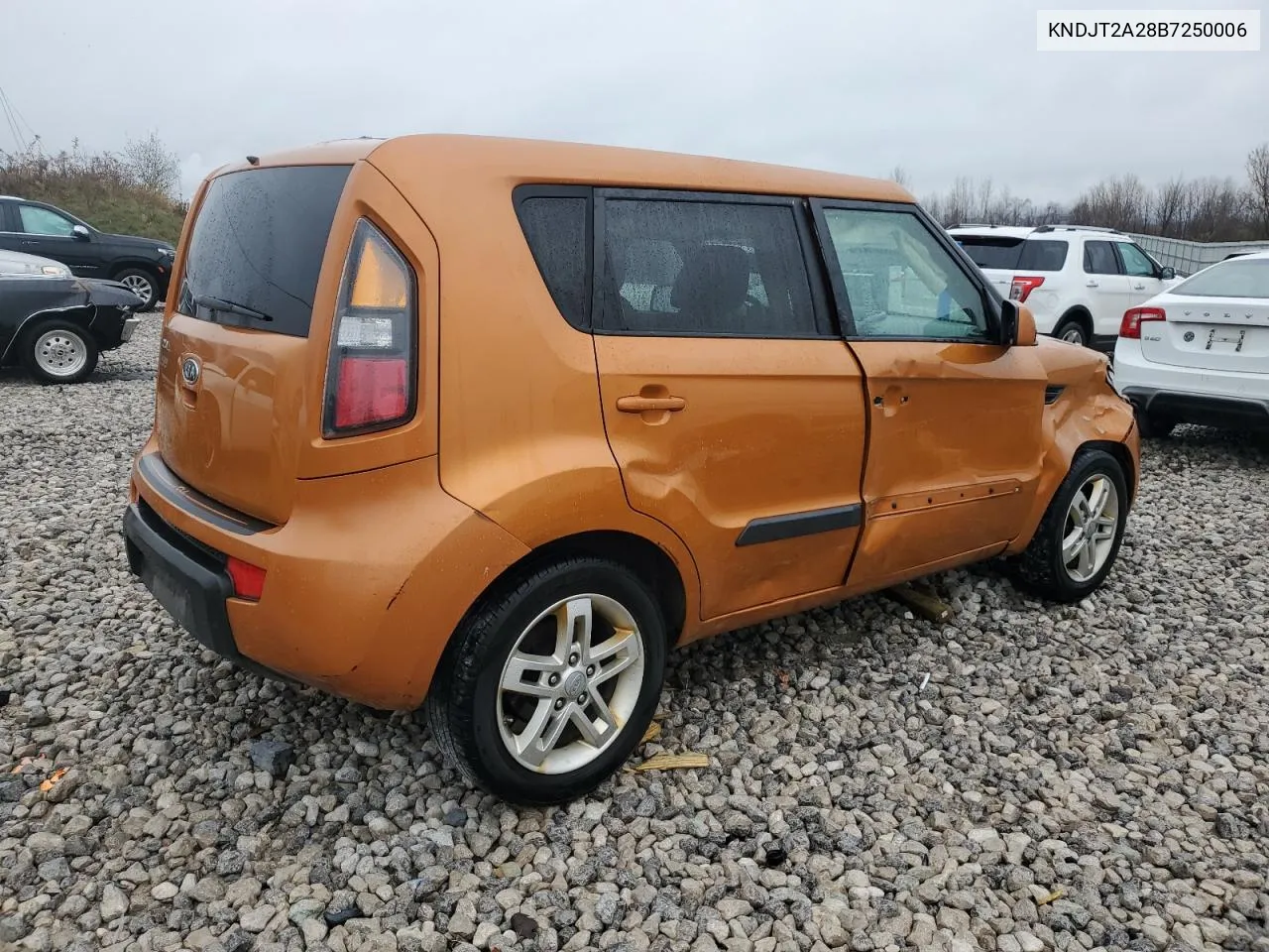 2011 Kia Soul + VIN: KNDJT2A28B7250006 Lot: 80382704