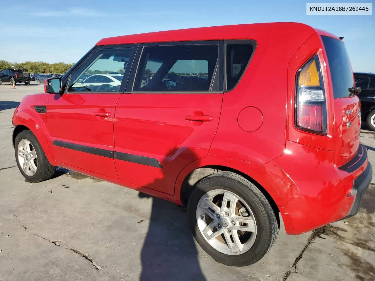 2011 Kia Soul + VIN: KNDJT2A28B7269445 Lot: 80514344