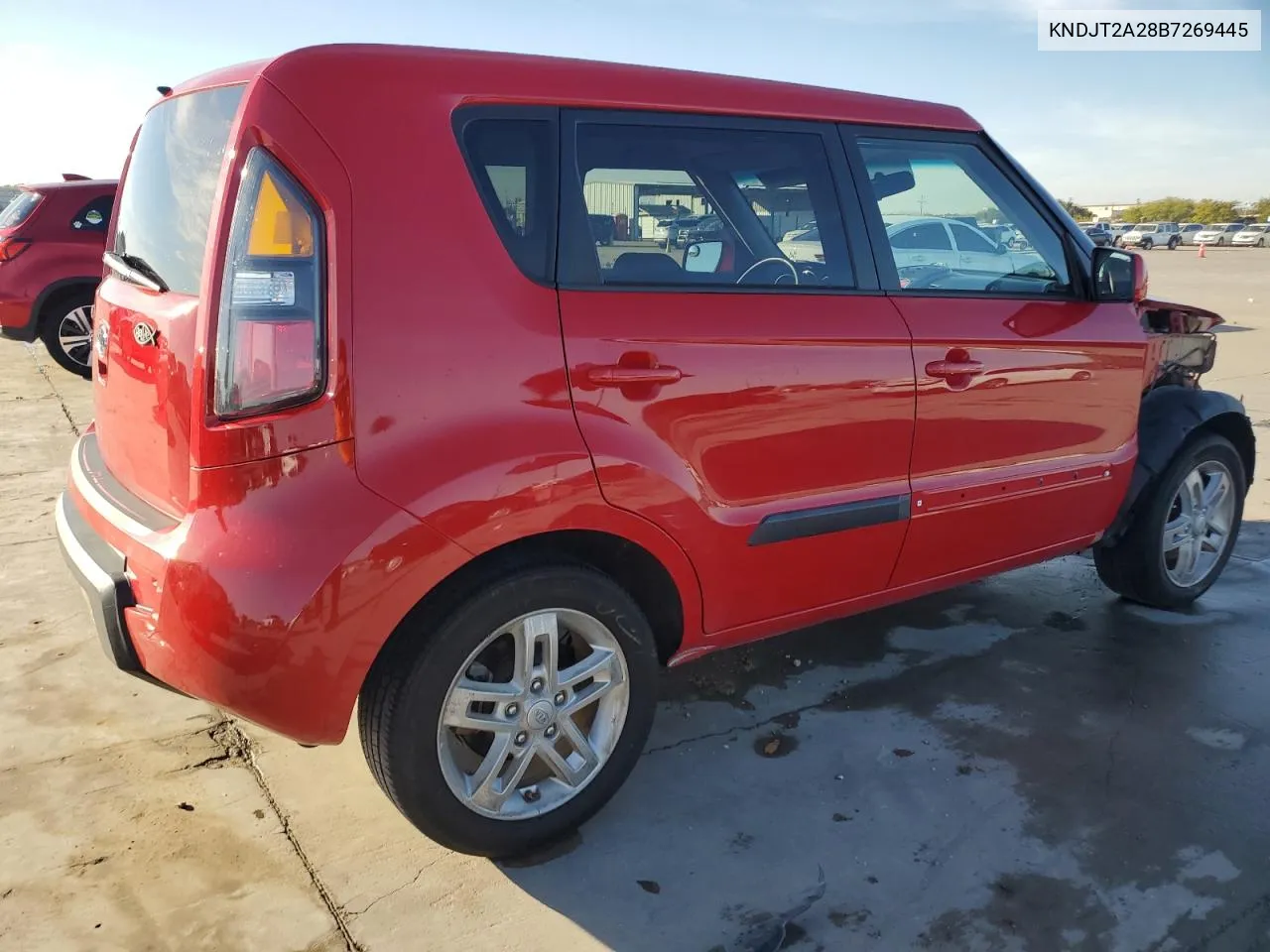 2011 Kia Soul + VIN: KNDJT2A28B7269445 Lot: 80514344