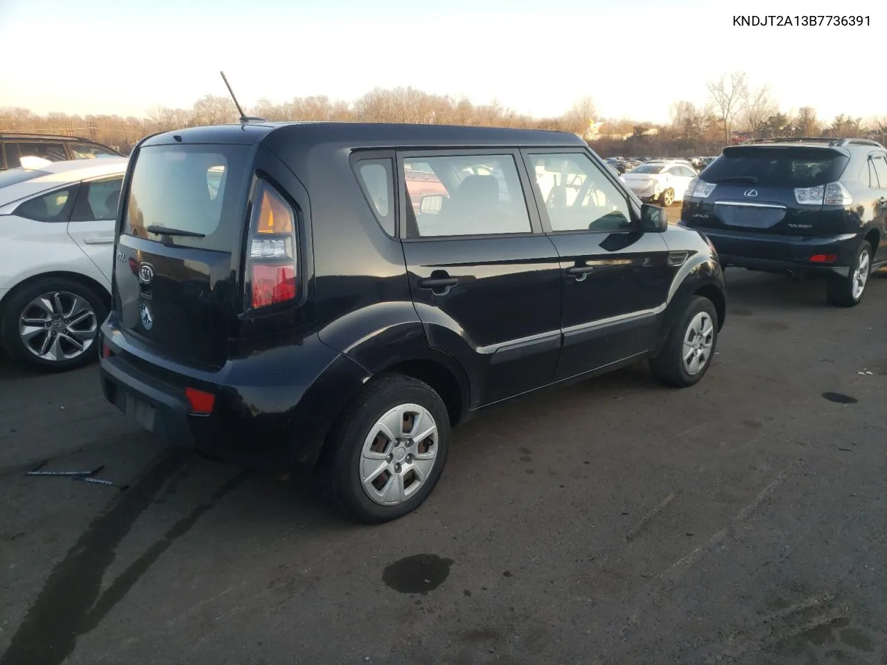 2011 Kia Soul VIN: KNDJT2A13B7736391 Lot: 81587984