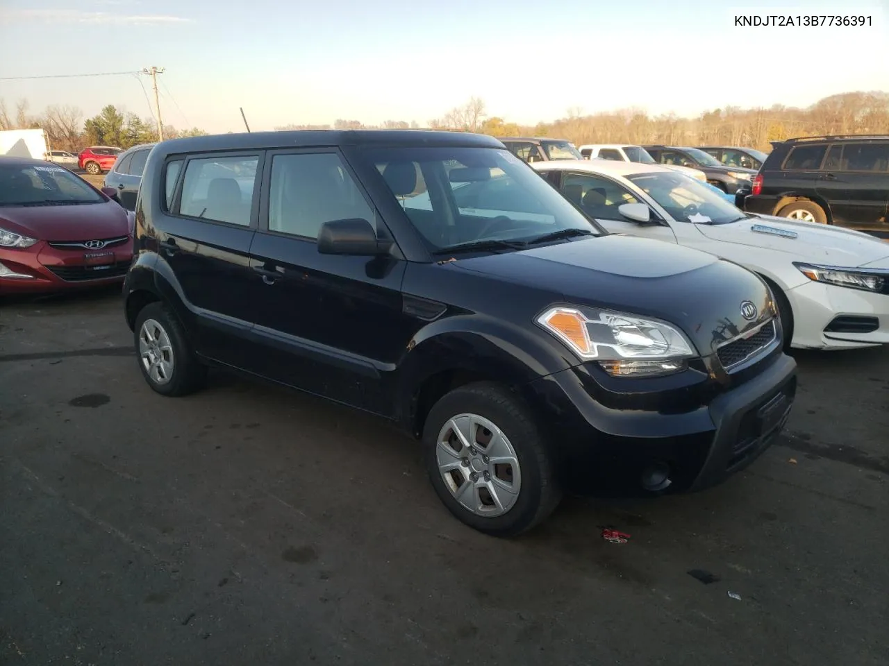 2011 Kia Soul VIN: KNDJT2A13B7736391 Lot: 81587984