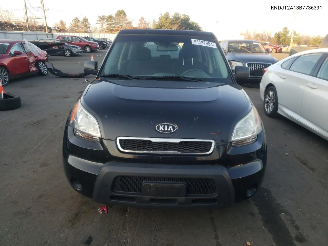 2011 Kia Soul VIN: KNDJT2A13B7736391 Lot: 81587984