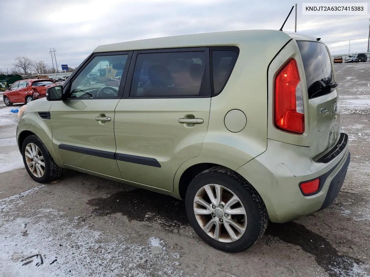 2012 Kia Soul + VIN: KNDJT2A63C7415383 Lot: 37099164