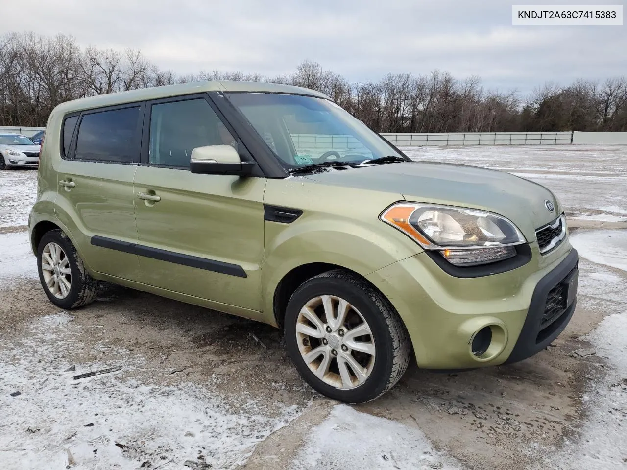 2012 Kia Soul + VIN: KNDJT2A63C7415383 Lot: 37099164