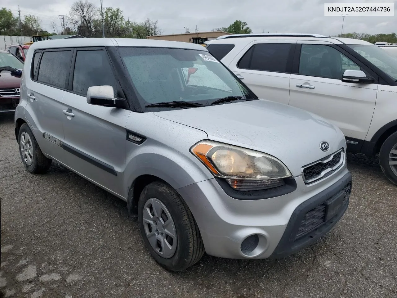 2012 Kia Soul VIN: KNDJT2A52C7444736 Lot: 49940494