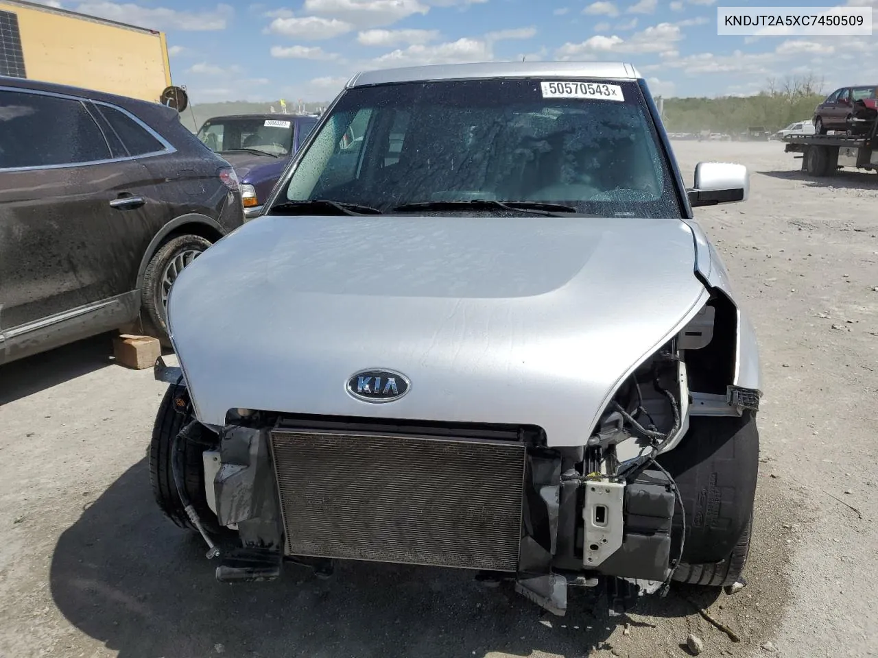 KNDJT2A5XC7450509 2012 Kia Soul