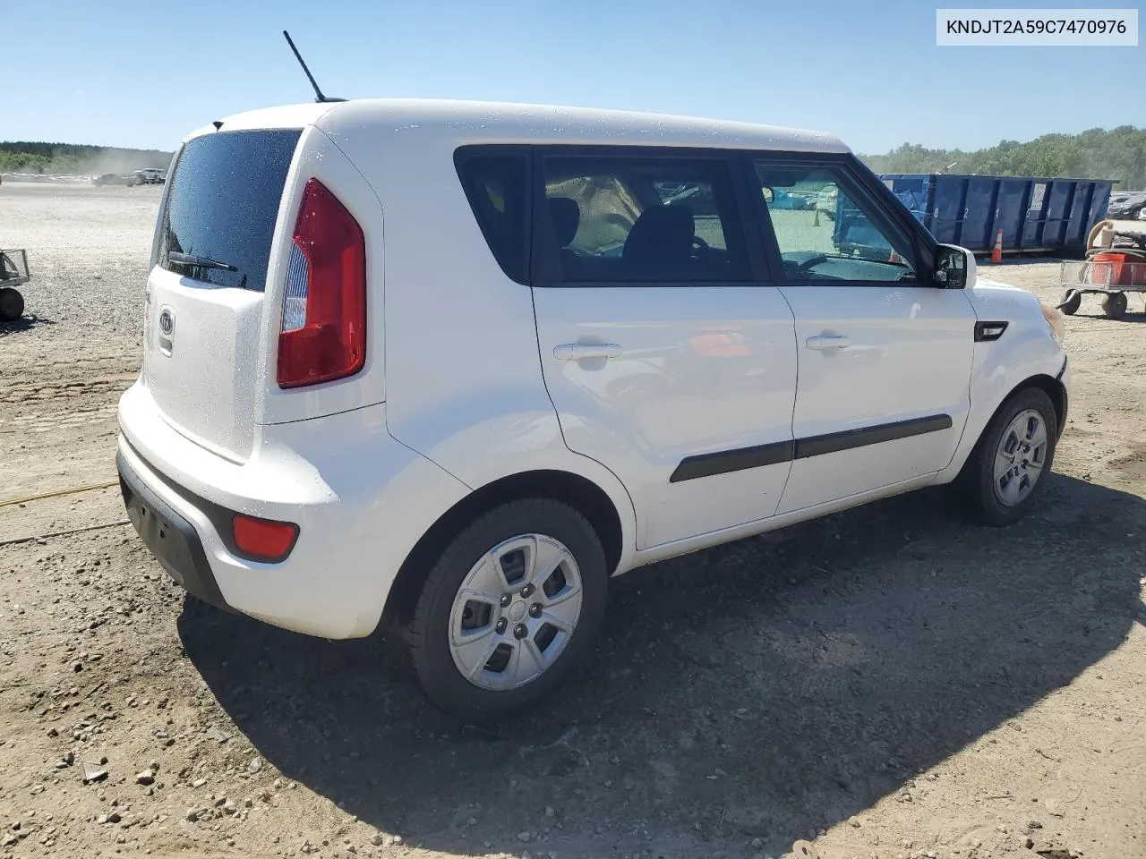 2012 Kia Soul VIN: KNDJT2A59C7470976 Lot: 56945654