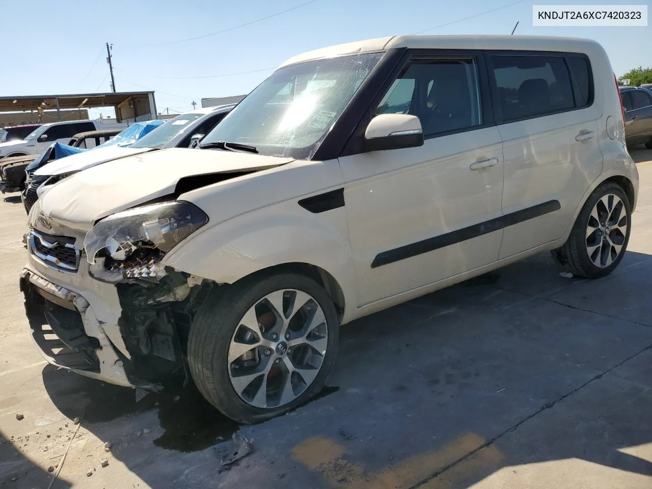 KNDJT2A6XC7420323 2012 Kia Soul +