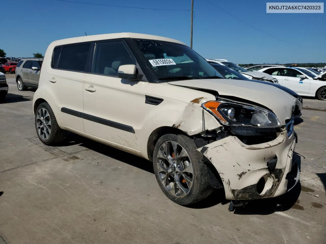 KNDJT2A6XC7420323 2012 Kia Soul +