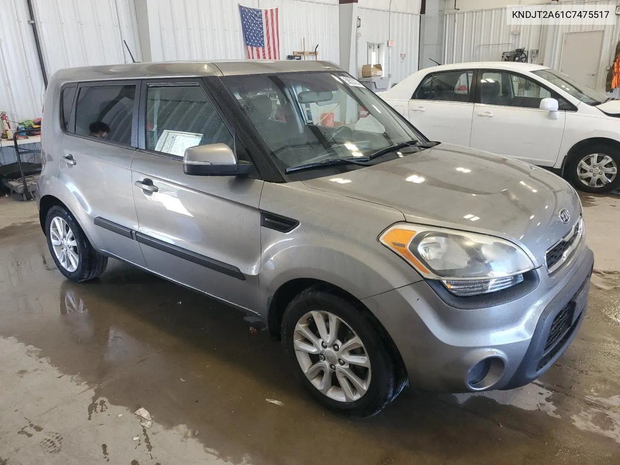 2012 Kia Soul + VIN: KNDJT2A61C7475517 Lot: 58522004