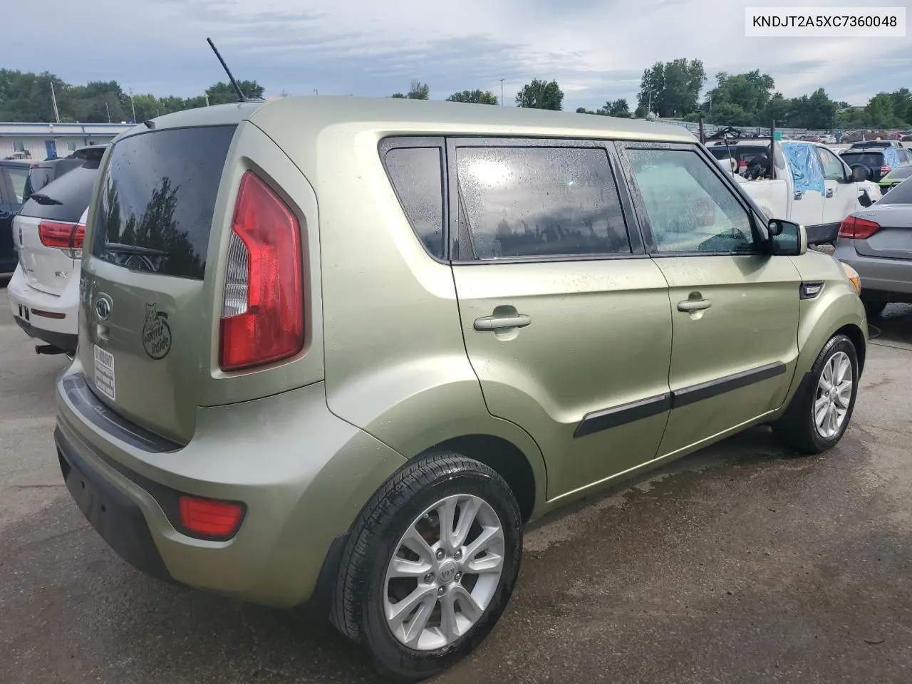 2012 Kia Soul VIN: KNDJT2A5XC7360048 Lot: 59238444