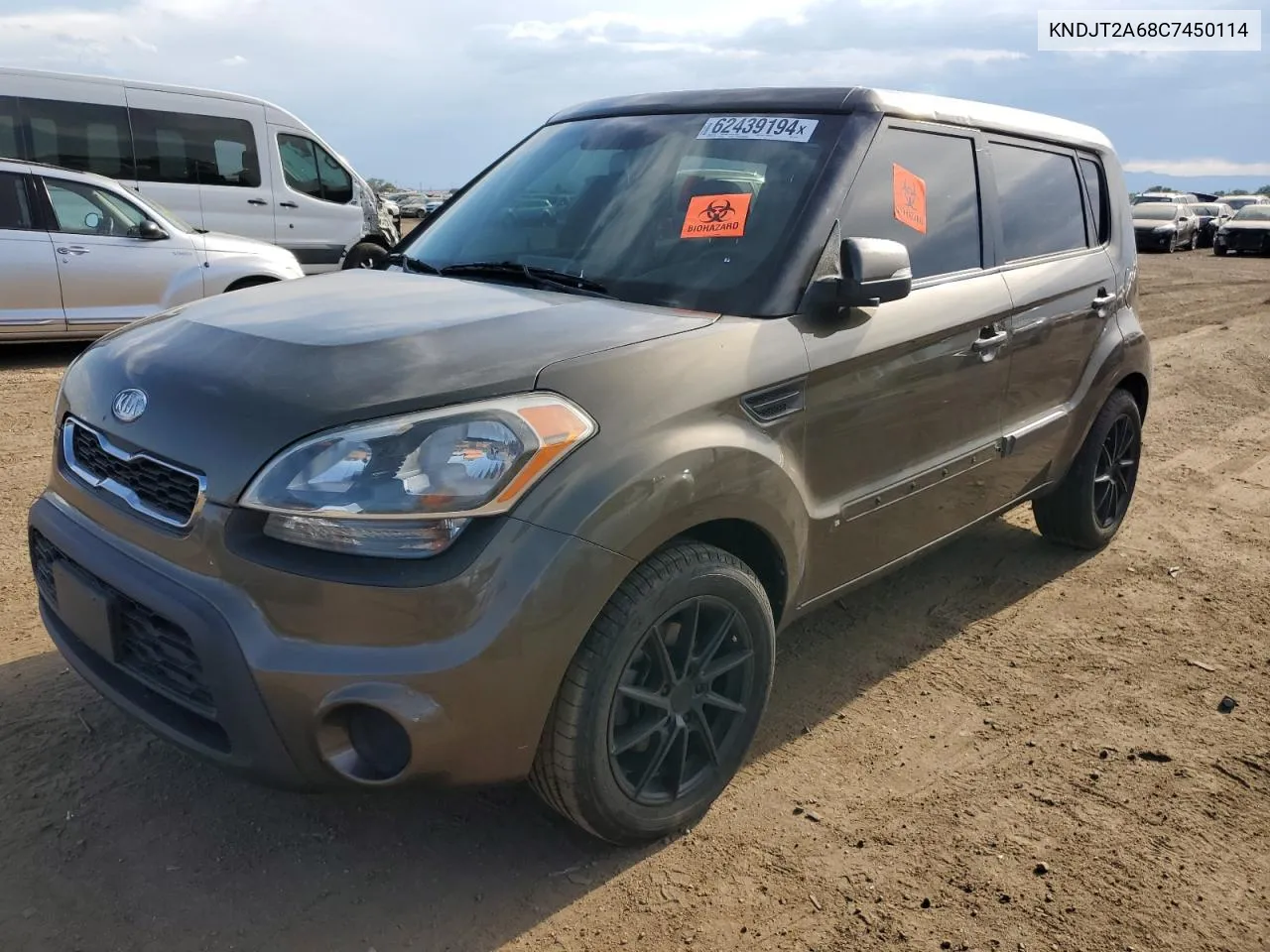 KNDJT2A68C7450114 2012 Kia Soul +