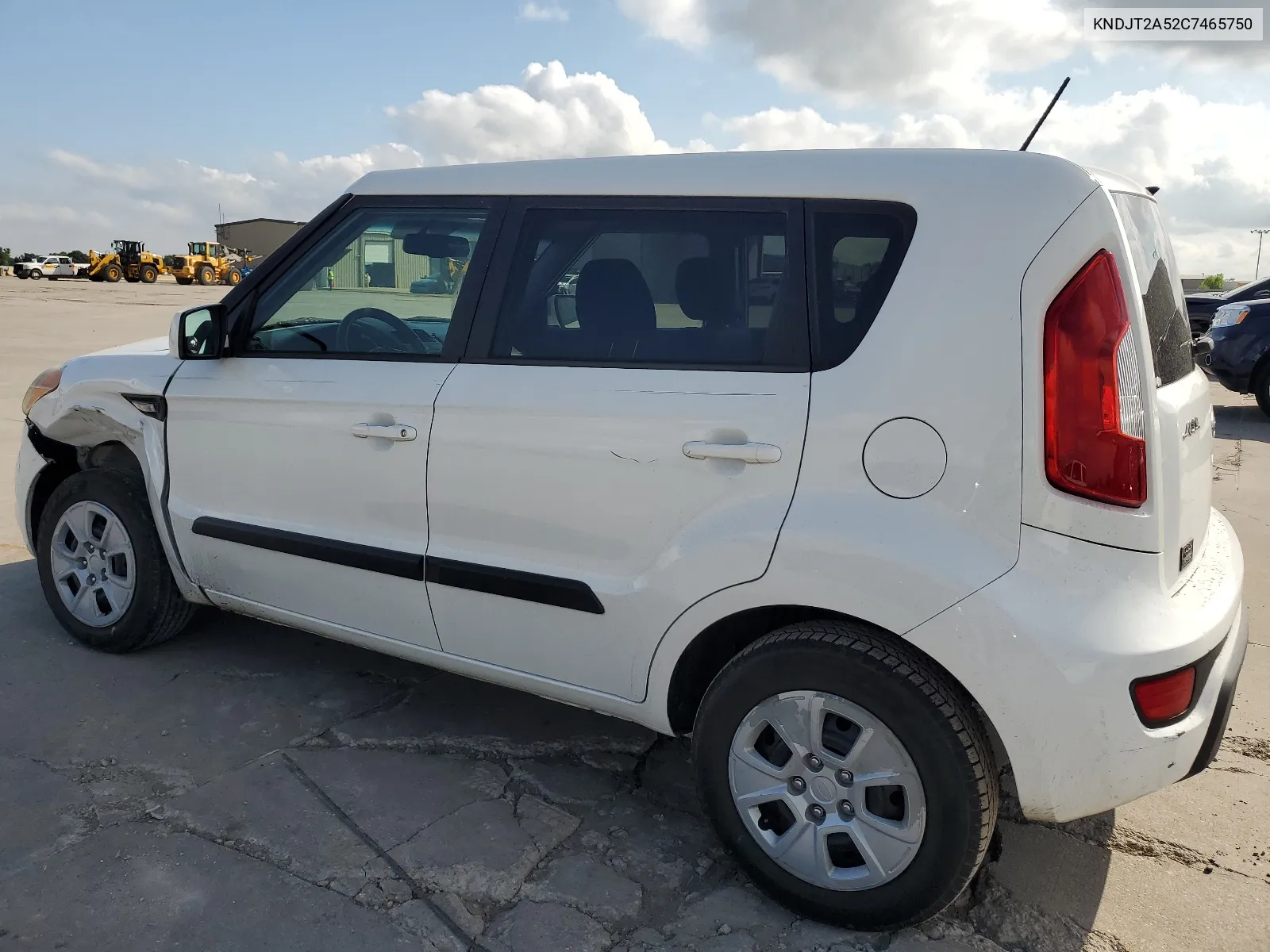 2012 Kia Soul VIN: KNDJT2A52C7465750 Lot: 63604054