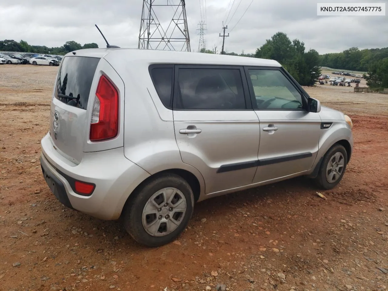 2012 Kia Soul VIN: KNDJT2A50C7457775 Lot: 64460084