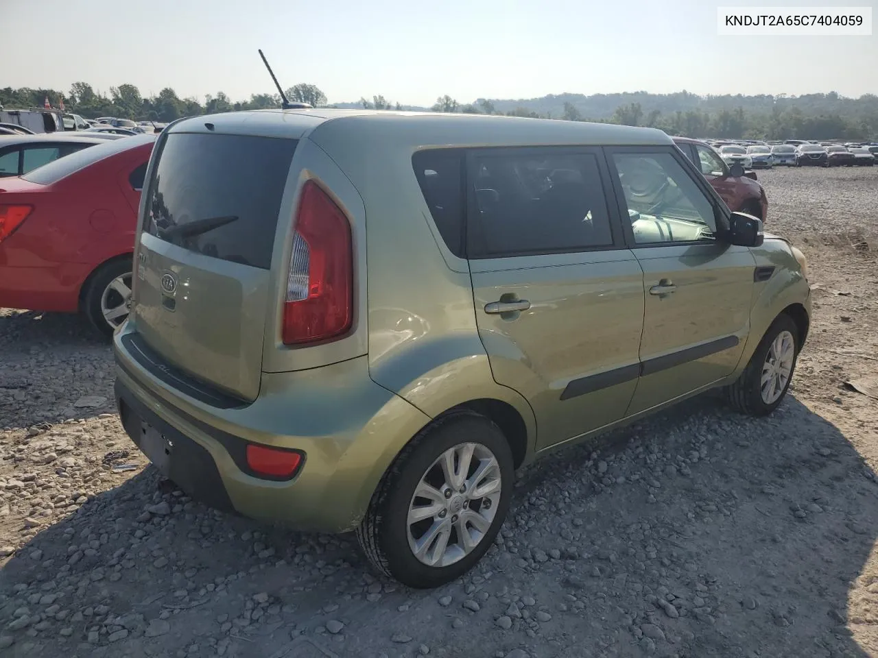 2012 Kia Soul + VIN: KNDJT2A65C7404059 Lot: 65869194