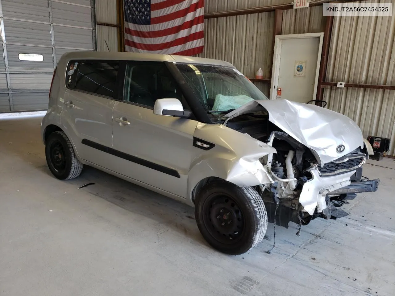 2012 Kia Soul VIN: KNDJT2A56C7454525 Lot: 66361414