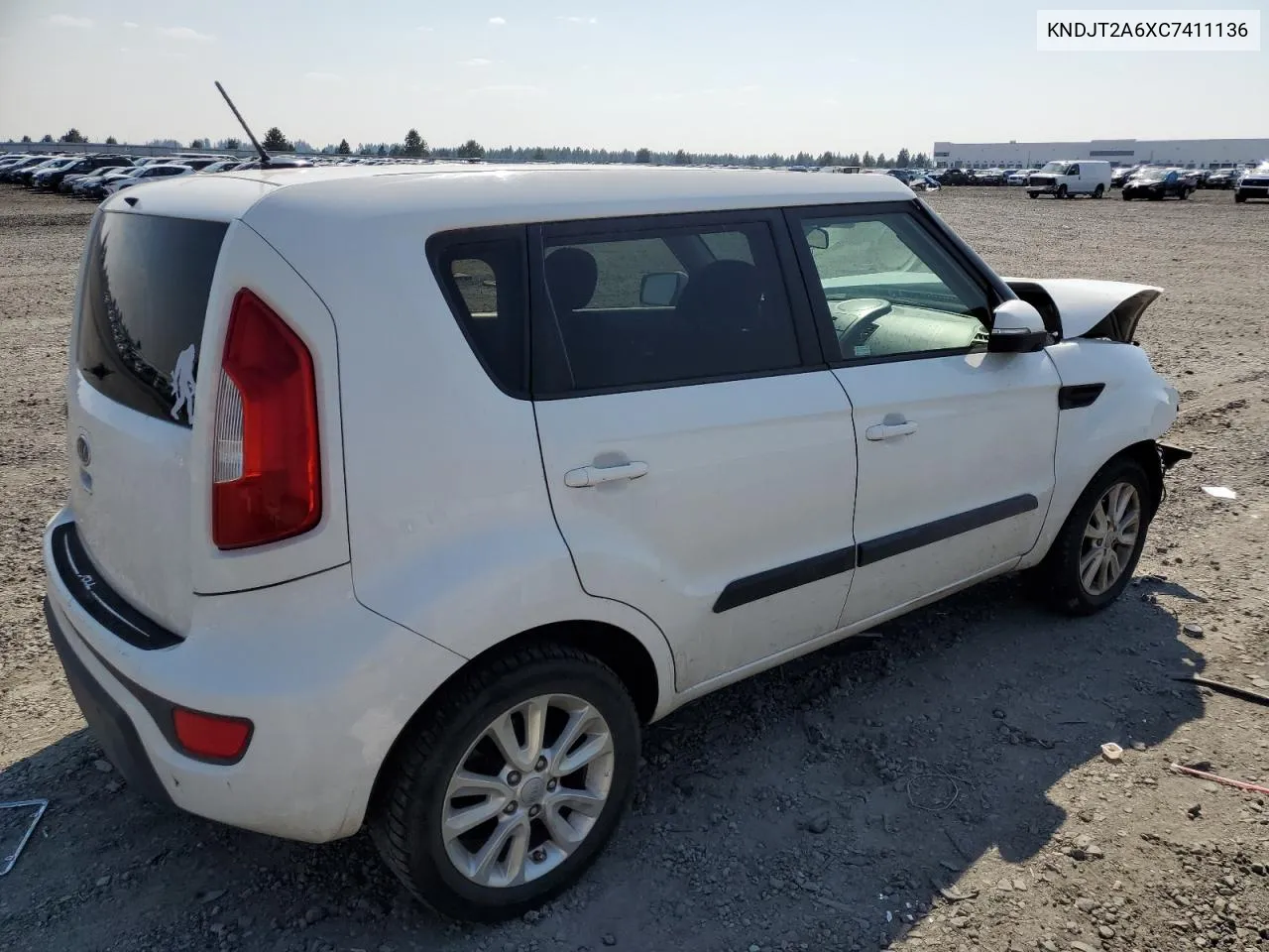 2012 Kia Soul + VIN: KNDJT2A6XC7411136 Lot: 66512744