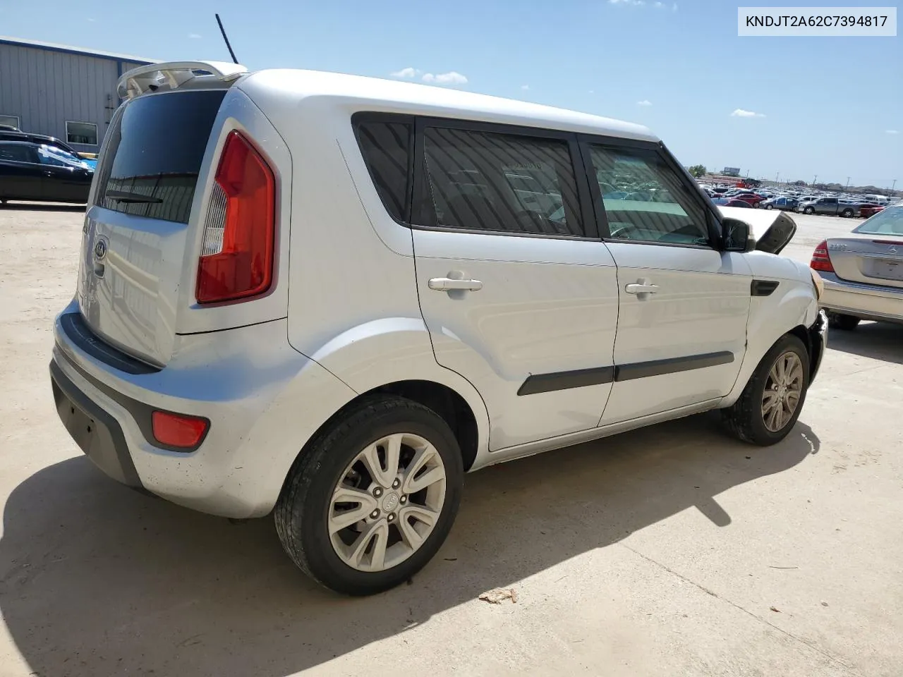 2012 Kia Soul + VIN: KNDJT2A62C7394817 Lot: 67002644