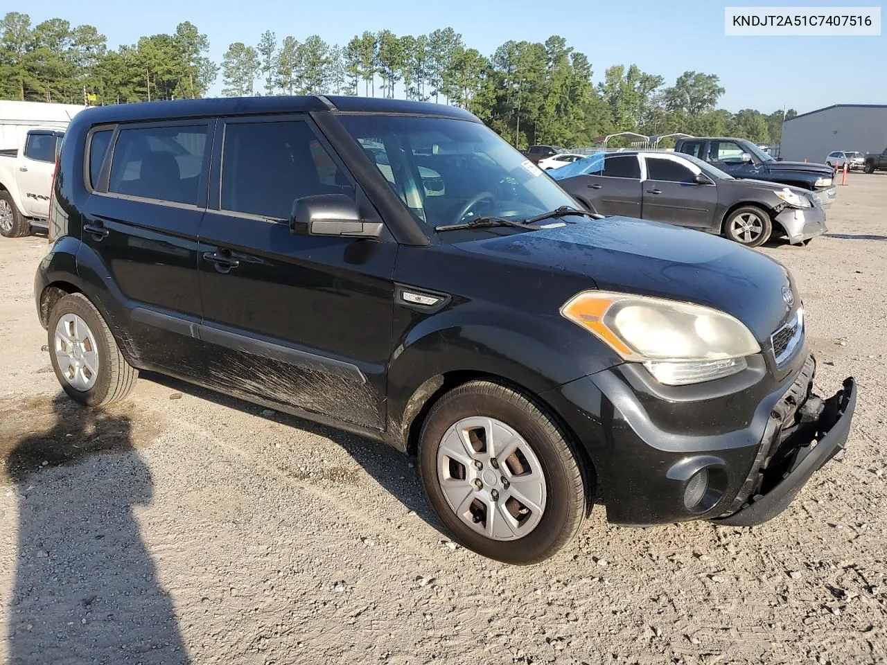 2012 Kia Soul VIN: KNDJT2A51C7407516 Lot: 67599974