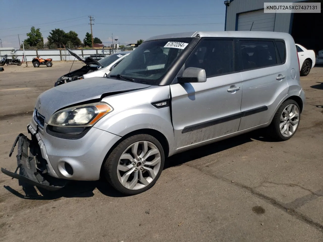 2012 Kia Soul VIN: KNDJT2A5XC7437131 Lot: 67672264