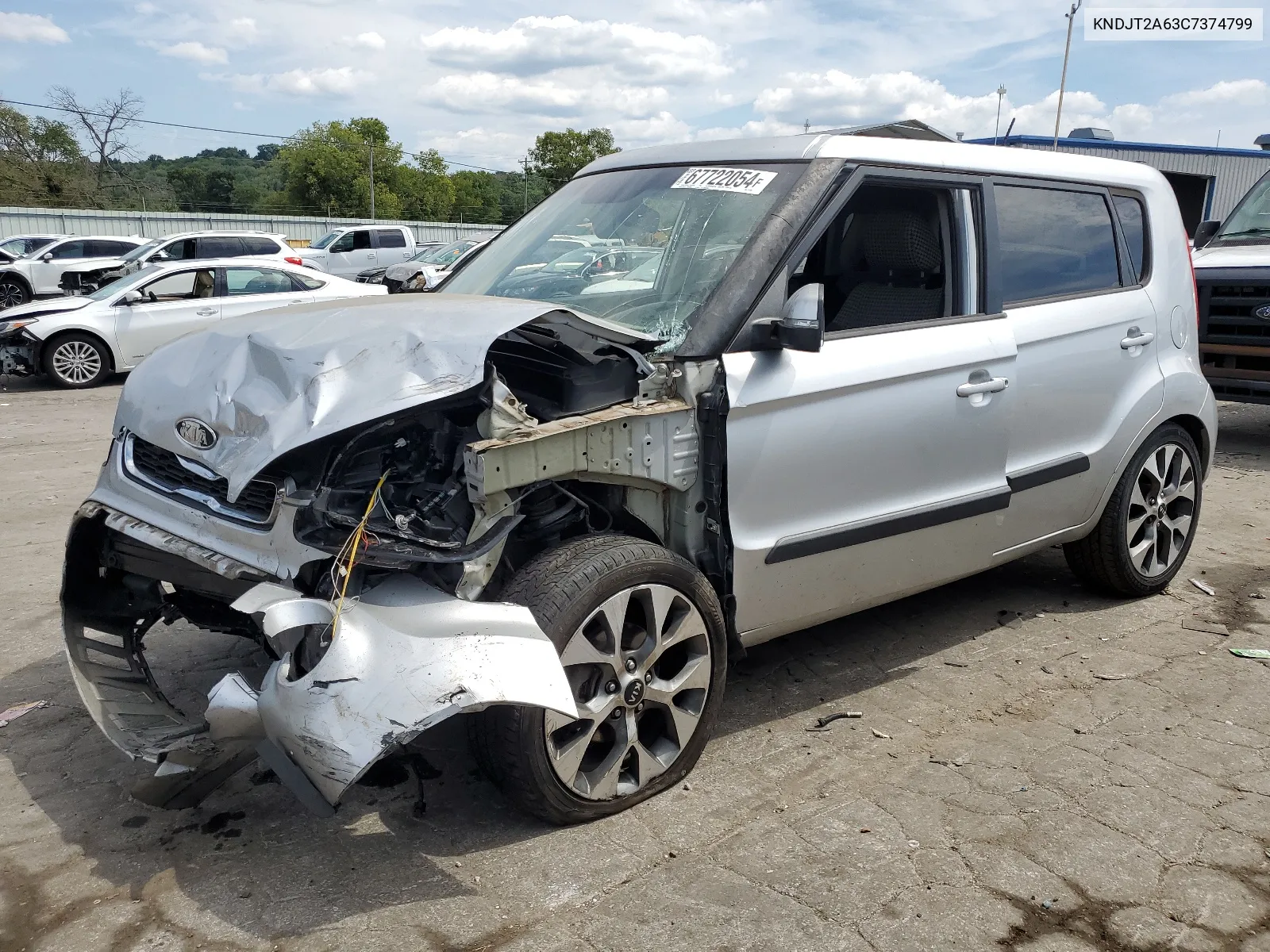 KNDJT2A63C7374799 2012 Kia Soul +