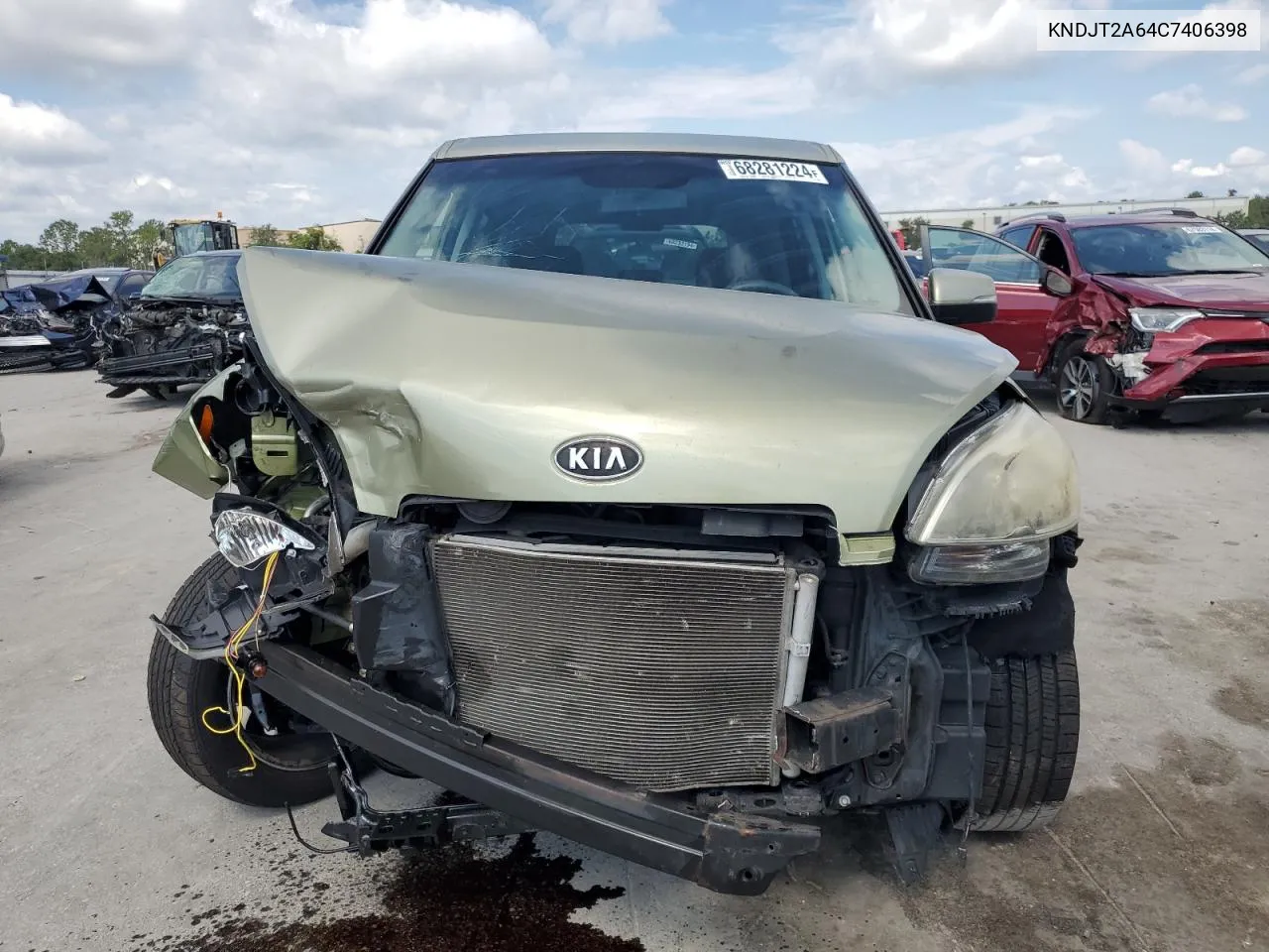 KNDJT2A64C7406398 2012 Kia Soul +