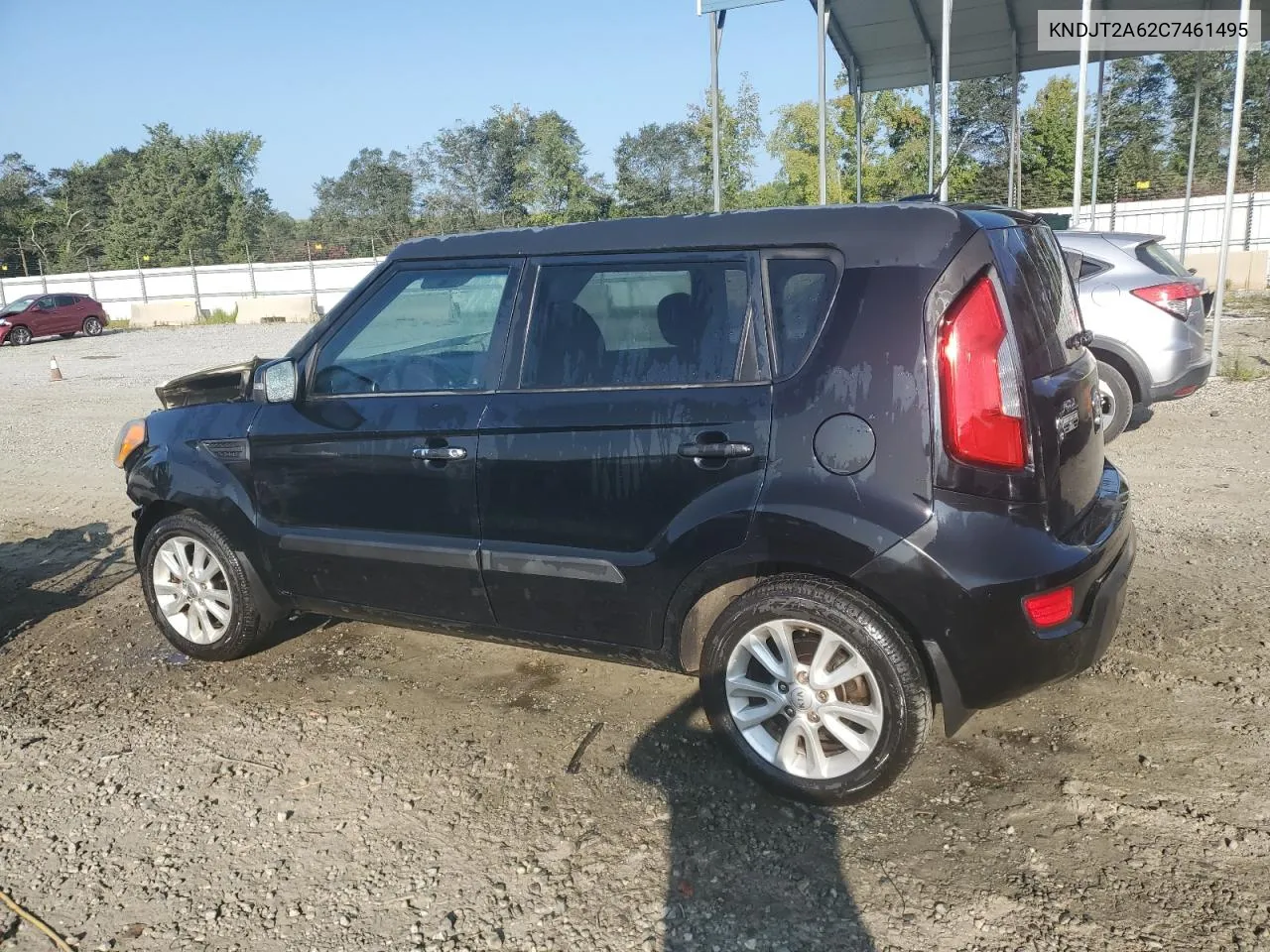 2012 Kia Soul + VIN: KNDJT2A62C7461495 Lot: 68888034