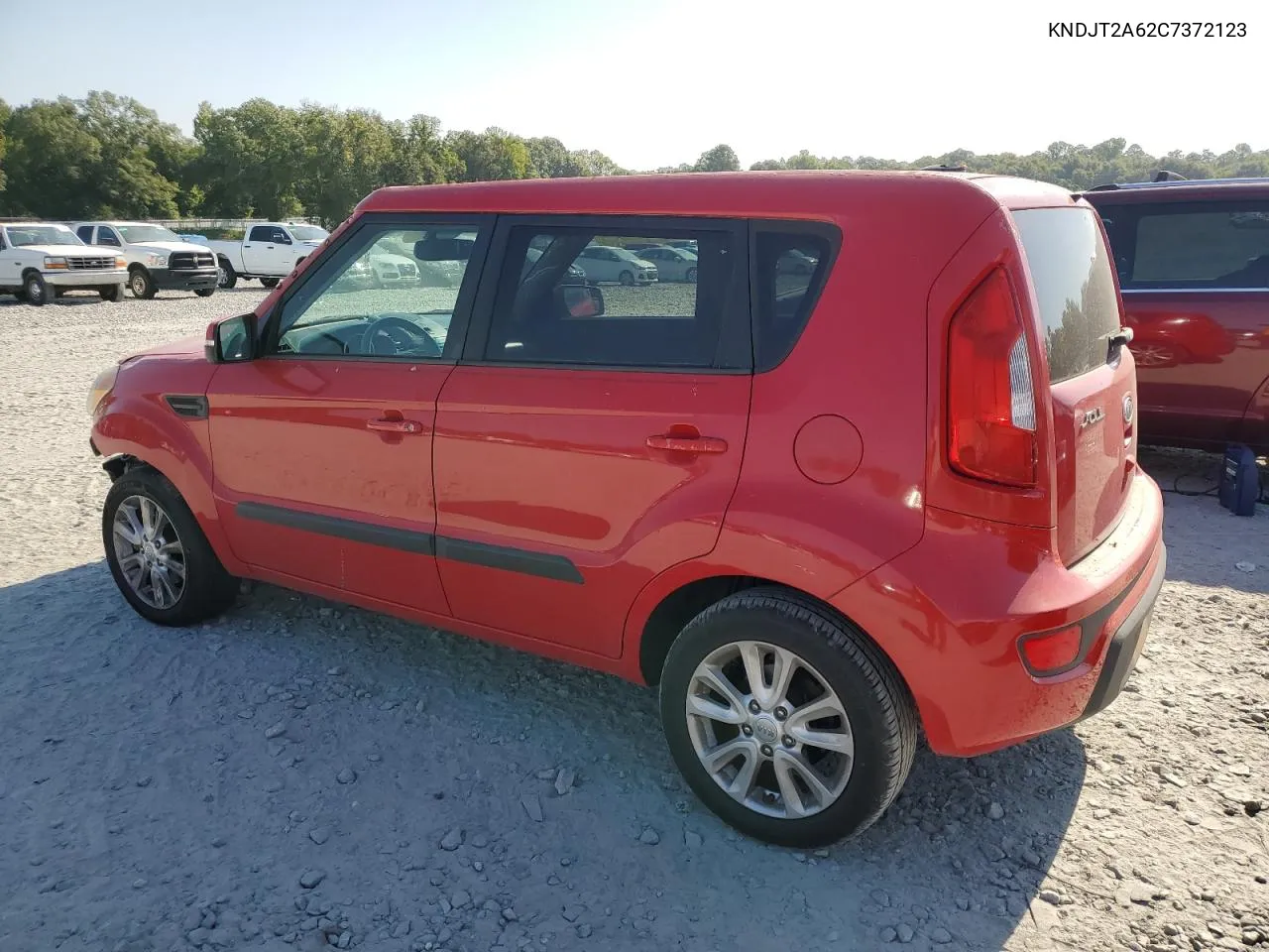 2012 Kia Soul + VIN: KNDJT2A62C7372123 Lot: 68972754