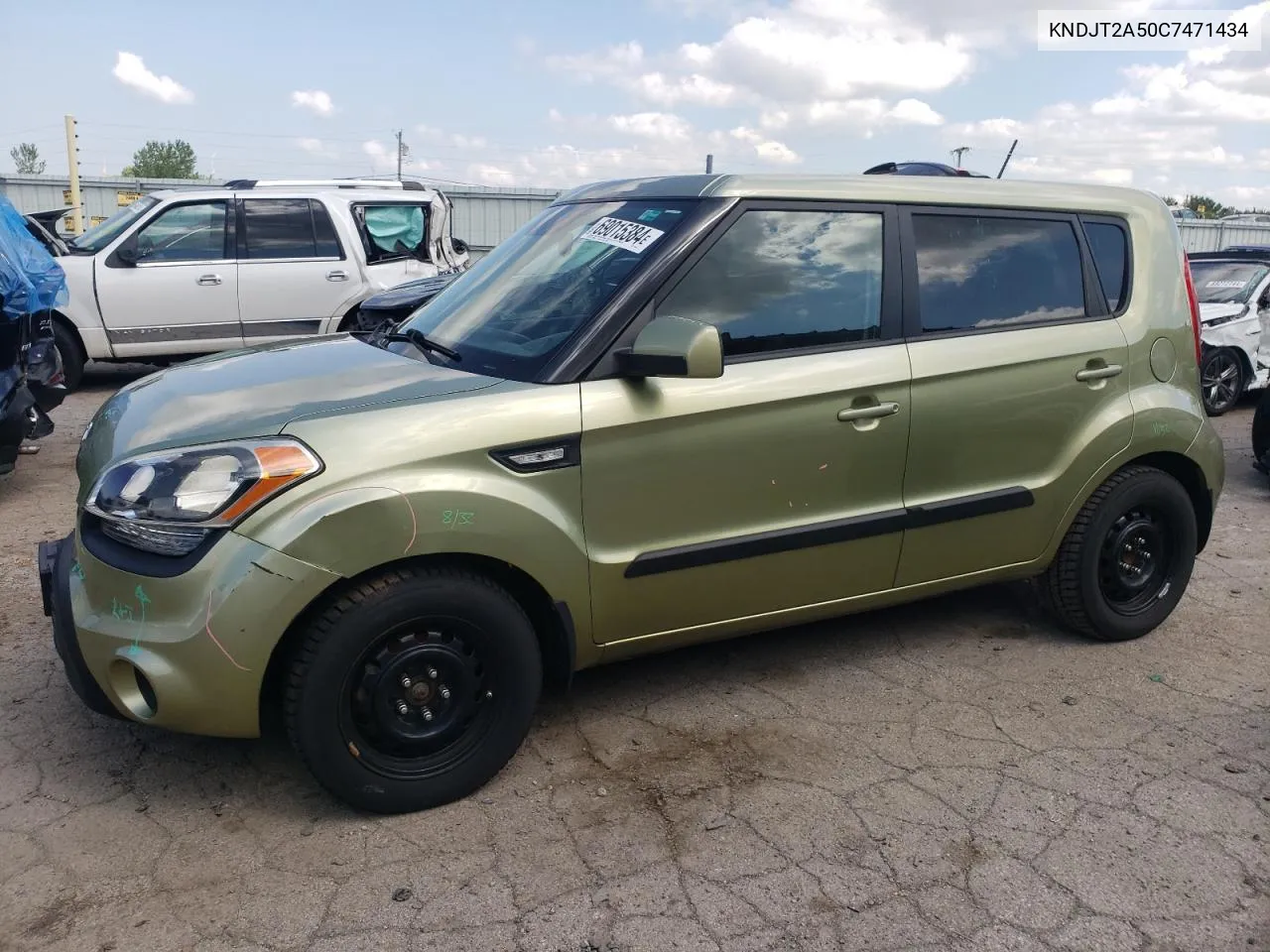 2012 Kia Soul VIN: KNDJT2A50C7471434 Lot: 69015384