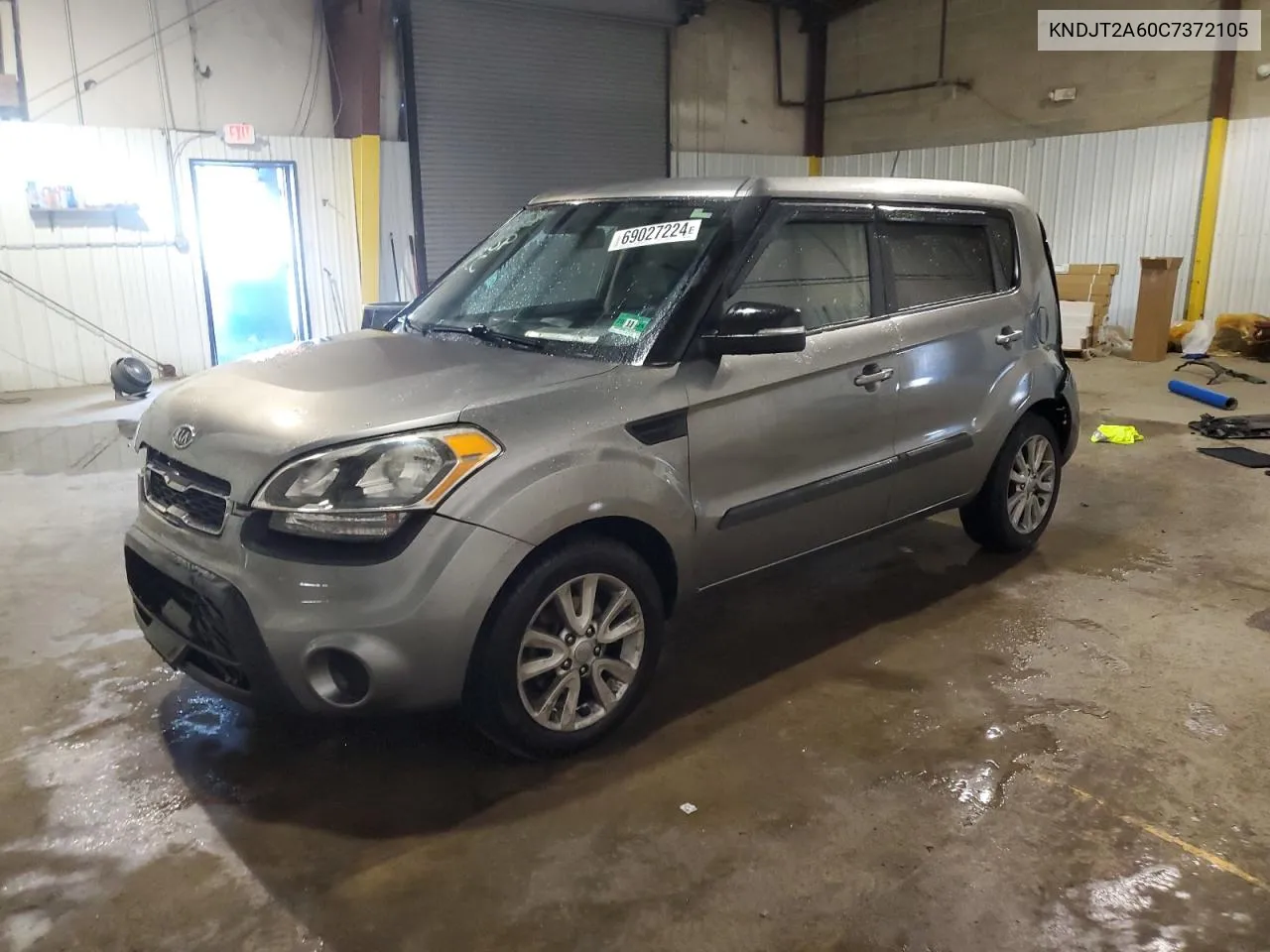 2012 Kia Soul + VIN: KNDJT2A60C7372105 Lot: 69027224