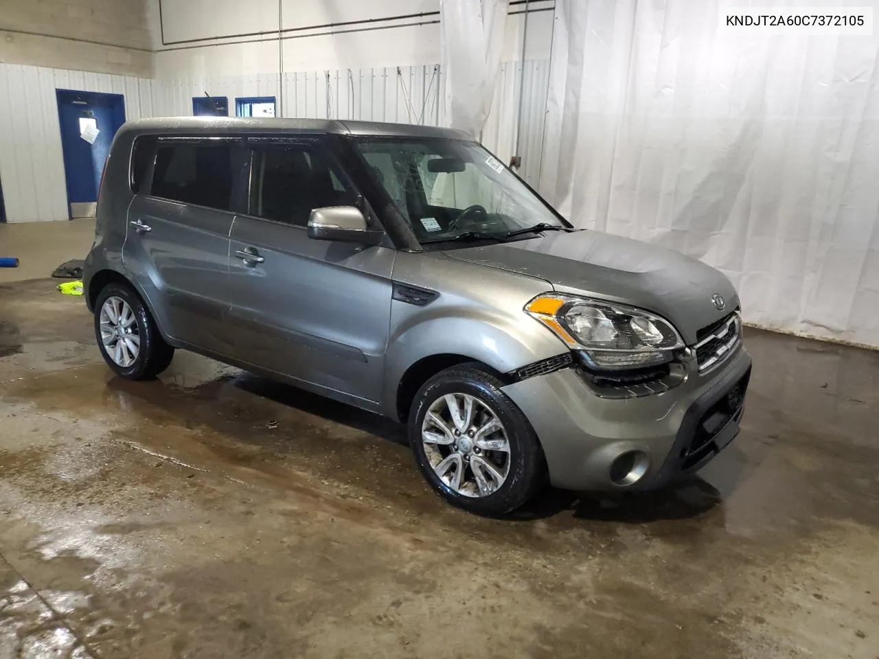 2012 Kia Soul + VIN: KNDJT2A60C7372105 Lot: 69027224