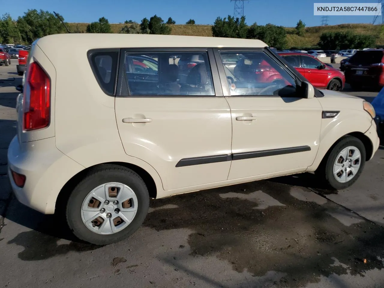 2012 Kia Soul VIN: KNDJT2A58C7447866 Lot: 69325904